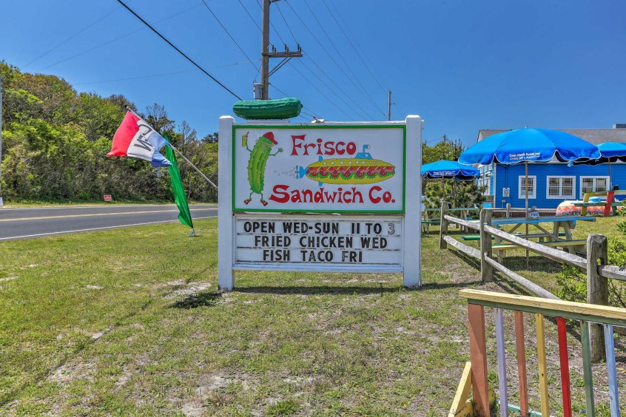 Cozy Cottage Less Than 2 Mi To Cape Hatteras Natl Shore! Frisco ภายนอก รูปภาพ